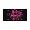 valentine's day License Plate