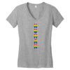 Human Women's V-Neck T-Shirt