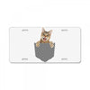 Cat Pocket License Plate