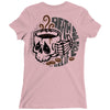 death before decaf white Ladies Fitted T-Shirt