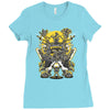 punchofmonstero v1 Ladies Fitted T-Shirt