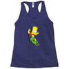 skater bart Racerback Tank