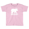 new bear deer beer funny Toddler T-shirt