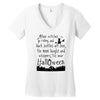 the black scotties Women's V-Neck T-Shirt