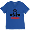 panda strong V-Neck Tee