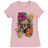 boba flower Ladies Fitted T-Shirt