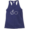 infinity knot anchor rope Racerback Tank