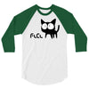 flcl white 3/4 Sleeve Shirt