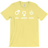 man woman geek T-Shirt