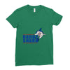 Daddy Shark Ladies Fitted T-Shirt