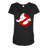 busting in 8 bits Maternity Scoop Neck T-shirt
