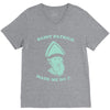 saint patrick made me do it V-Neck Tee
