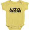 grill sergeant Baby Bodysuit