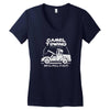 camel towing (2) Women's V-Neck T-Shirt