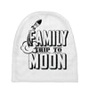 Family Trip To Moon Baby Beanies