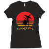 summer time Ladies Fitted T-Shirt