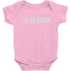 i'm so kiding Baby Bodysuit