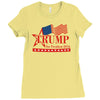 trump 2016 for president election Ladies Fitted T-Shirt