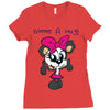 gimme a hug Ladies Fitted T-Shirt