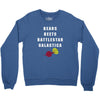 bears beets battlestar galactica Crewneck Sweatshirt