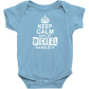 Keep Calm And Let Michael Handle IT Baby Onesie