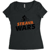 strava wars Women's Triblend Scoop T-shirt