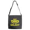 Best Dad in the Galaxy Adjustable Strap Totes