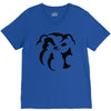 dog face V-Neck Tee