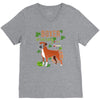 boxer wining V-Neck Tee