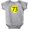 73 the perfect number t shirt the big bang theory cool funny Baby Onesie