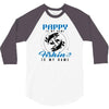 Pappy is my Name Fishing Is My Game 3/4 Sleeve Shirt