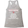 Taurus Woman Racerback Tank