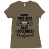 sorry this girl is already taken by a super sexy december boyfriend Ladies Fitted T-Shirt