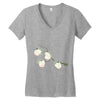 chinese peaches Women's V-Neck T-Shirt