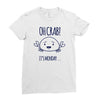 crabby day Ladies Fitted T-Shirt