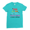 This Is My Human Costume I'm Really a Unicorn Ladies Fitted T-Shirt