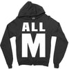 All M Zipper Hoodie