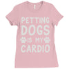 pet dog ladies slogan Ladies Fitted T-Shirt