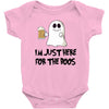 i'm just here for the boos Baby Bodysuit