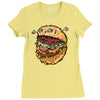 monster burger (2) Ladies Fitted T-Shirt