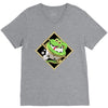 snake green V-Neck Tee