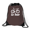 le tour bike silhouette 2015 de france new Drawstring Bags