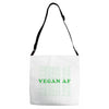 Vegan Af Adjustable Strap Totes