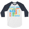best dad 3/4 Sleeve Shirt