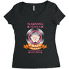i have a crazy nana Women's Triblend Scoop T-shirt
