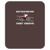 red tractor boy Mousepad
