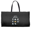 cat's resume Weekender Totes