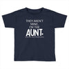 the cool fun and favorite aunt Toddler T-shirt