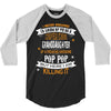 Super Cool Granddaughter Of A Freaking Awesome Pop Pop 3/4 Sleeve Shirt