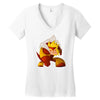 sabretooth Women's V-Neck T-Shirt